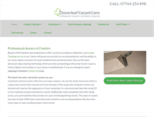 Tablet Screenshot of cheshire-cleaning.com